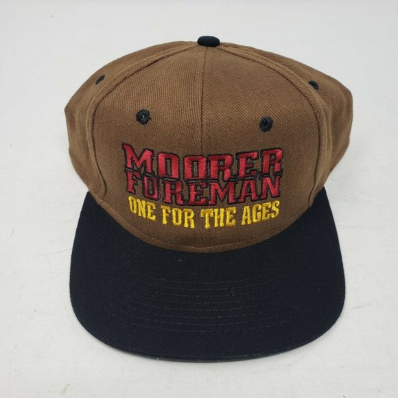 Vintage 1994 One For The Ages Michael Moorer VS George Foreman Boxing Hat Cap - Picture 1 of 5